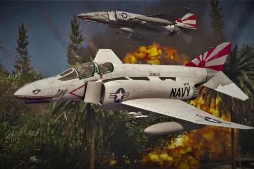 US Navy VF-111 skin for F-4 Phantom II