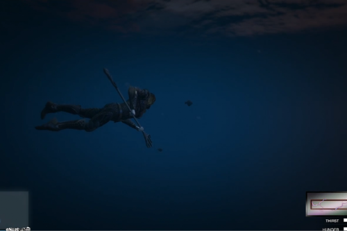 Usable Golfclub Underwater for Aquaman