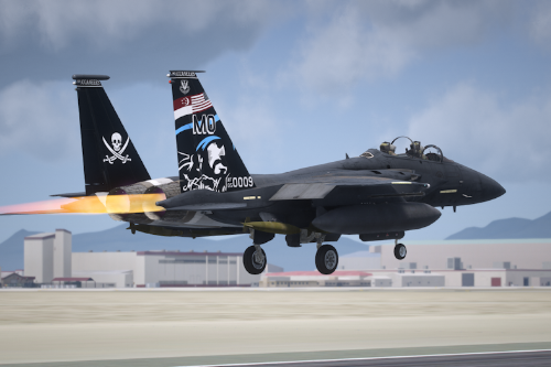 USAF 428th Fighter Squadron Buccaneers Livery