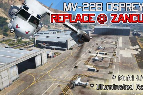USMC MV-22B Osprey [Replace] (8 liveries / Illum. Rotors)