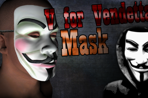 V for Vendetta Mask [Face Paint]