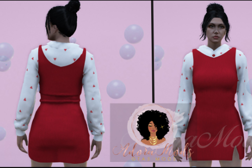 Valentines day dress for MP Female