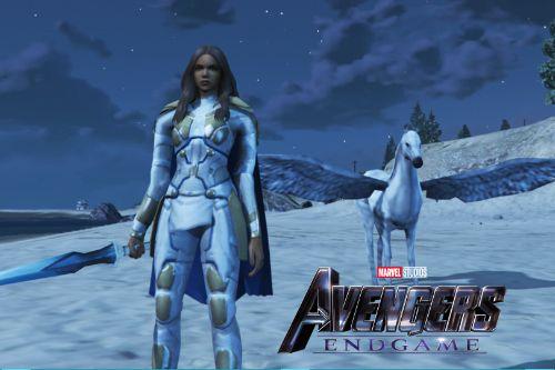 Valkyrie & Pegasus (Avengers Endgame)