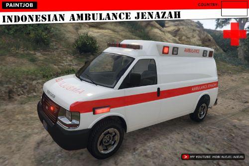 Vapid Speedo - Indonesian Ambulance Jenazah Paintjob | Ambulan Jenazah Indonesia