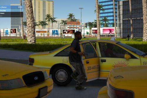 Vice City/Miami Taxi Driver 