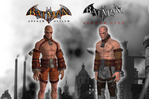 Victor Zsasz Arkham Asylum and Arkham City [Add-On Ped/Facial Rigging]