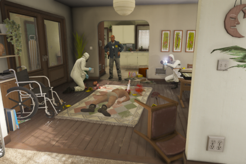 Violent Crime Scene