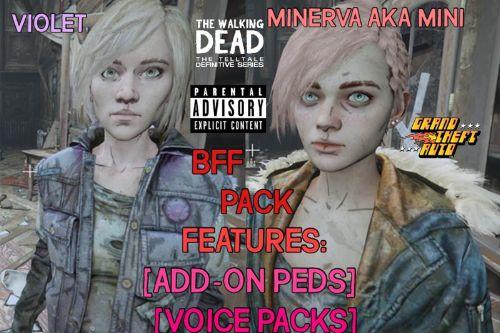 Violet & Minerva (TWD Final Season) [Addon-On Ped] + [Voice Pack] 