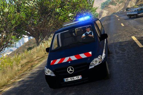 Mercedes Vito Gendarmerie Realiste