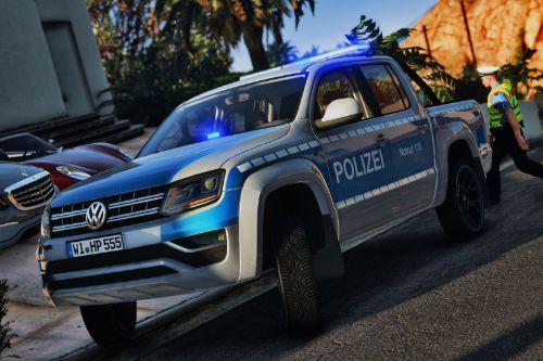 Volkswagen Amarok Facelift - German Police Polizei Livery