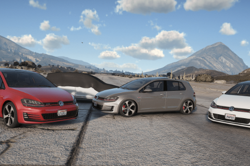 Volkswagen Golf GTI MK7 2015 [Add-On | Tuning | Wipers]