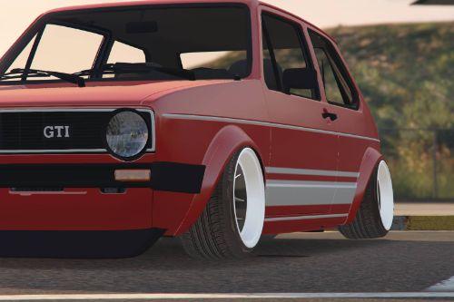 Volkswagen Golf Mk1 (Stock & Camber) [Add-On / Replace]