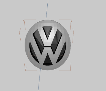 Volkswagen Logo .z3d Resource [OBJ]