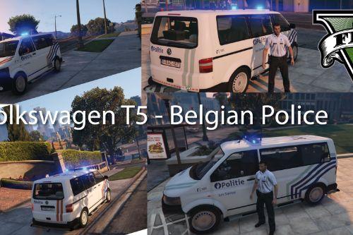 Volkswagen T5 - Belgian Police [2K / 4K]