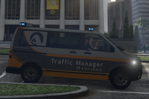 Volkswagen T5 Facelift ASFINAG Traffic Manager [ELS]