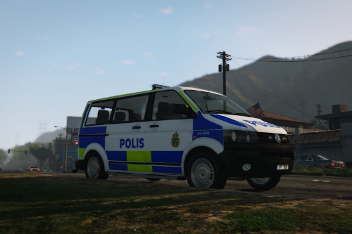 Volkswagen T5 - Swedish Police Edition