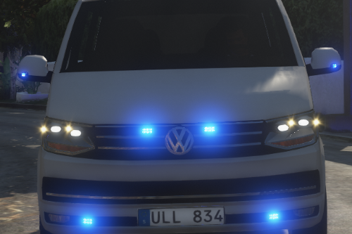 Volkswagen T6 unmarked. ( Swedish License plate )