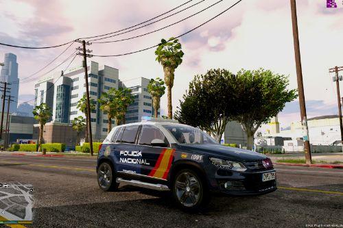 Volkswagen Tiguan unidad UPR Policia Nacional España