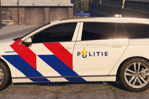 Volkwagen Passat - Politie new striping (Skin)