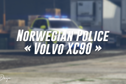 Volvo XC90 Police [Norwegian Police Cruiser]
