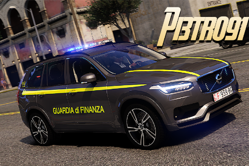 Volvo XC90 - Guardia di Finanza, Polizia, Carabinieri e Automedica [Multiple liveries 4k]
