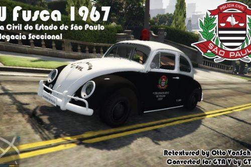 Volkswagen Fusca 1967 - PCESP (Polícia Civil do Estado de São Paulo)