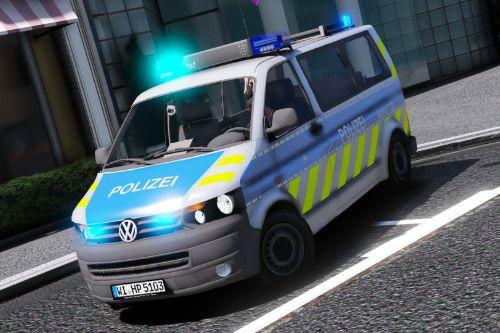 VW T5 Polizei Hessen [ELS] [REFLECTION]