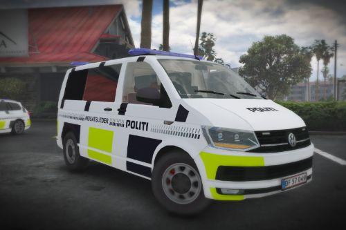 VW T6 - Danish Police Incident Commander - Authentic Skin
