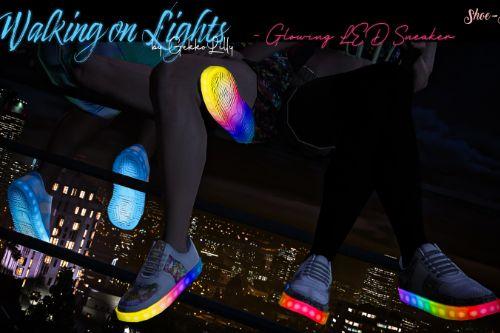 Walking on Lights - LED Sneaker for MP male & MP female