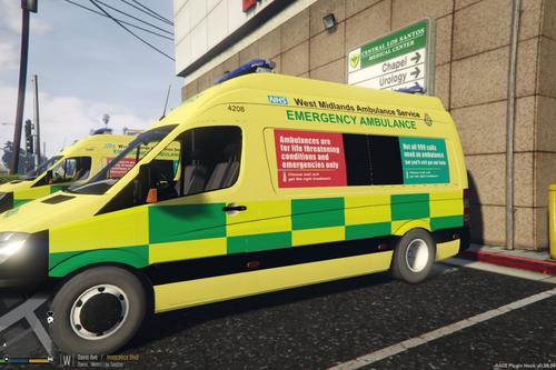 West Midlands Ambulance Service Mercedes Sprinter (Fictional) Cf7585 20160615040617 1