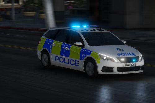West Midlands Police 2018 Peugeot 308 Estate IRV 