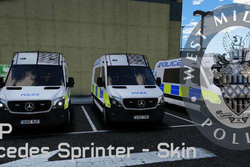 West Midlands Police 4K - Mercedes 2017 Skin