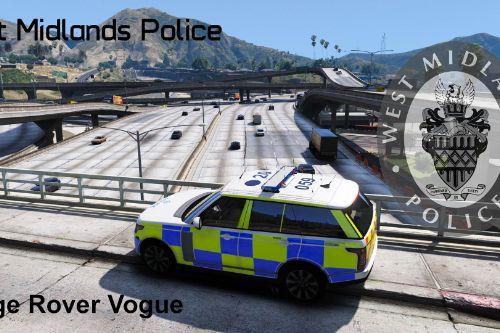 West Midlands Police 4K - Range Rover Vogue Skin