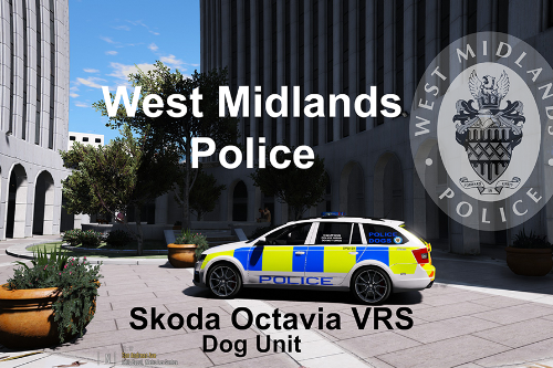West Midlands Police 4K - Skoda Octavia Dog Unit