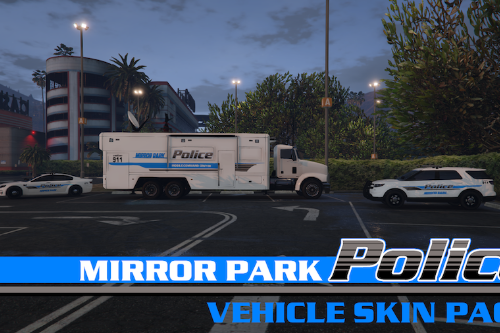 (West Valley City) Mirror Park Police Department Livery Pack