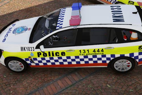 Western Australia Police Holden Evoke Sportswagon - Beta