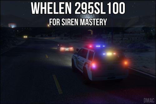 Whelen 295SL100 for Siren Mastery