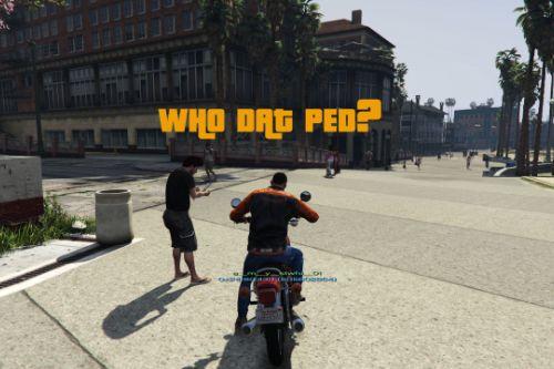 Who Dat Ped?