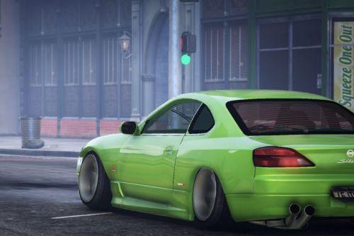 Low Nissan S15 (Wide & Stanced)