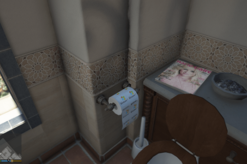 Windows XP Toilet Paper for Michael's House