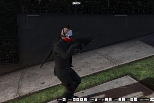 wolf from payday 2(mp model)