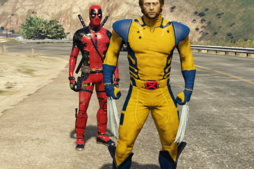 Wolverine deadpool 3 suit retexture (add-on)