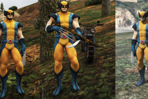 Wolverine Fortnite [Add-On Ped / FiveM] 