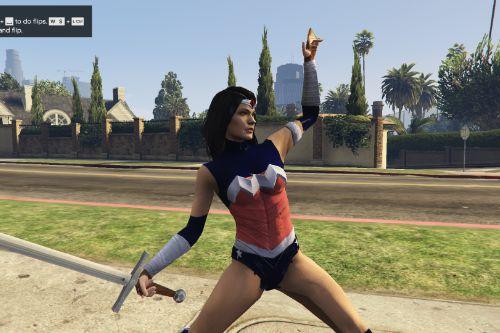 Wonder Woman Justice League War(retuxutre)