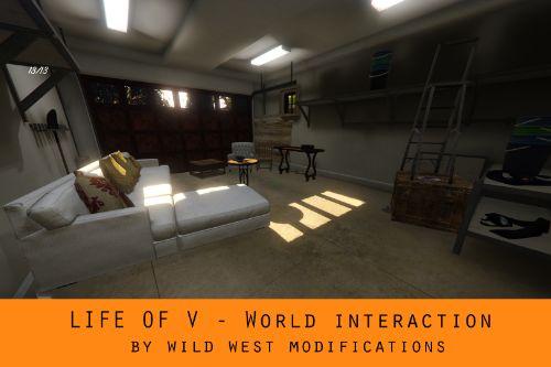 World interaction / inventory / prop control 