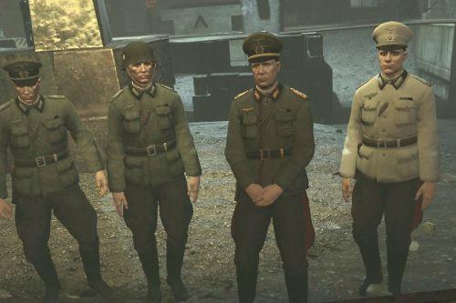WW2 German officer uniforms for MP Male
