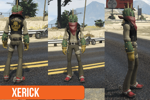 Xerick Fortnite [Add-On Ped / FiveM]