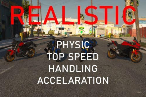 Yamaha MT125 & R125 Realistic Physics And Handling Pack.