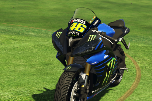 Yamaha R6 Monster MotoGP Valentino Rossi (VR46) - Livery 