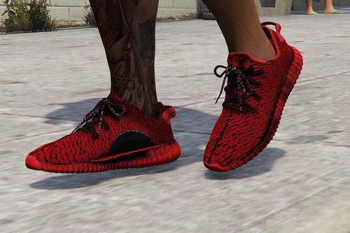 YEEZY BOOST 350 Re-Texture (PB, Moonrock, Custom Red) Dc6a62 yzy 03